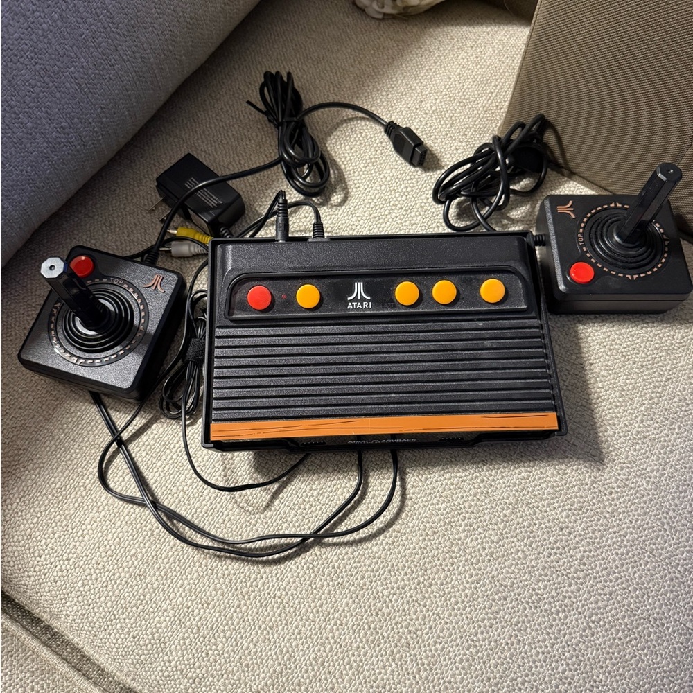 Atari Flashback with 2 joysticks